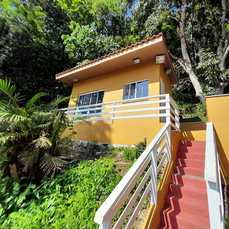 Por De Sol No Mar Da Cama Villa Caraguatatuba Ngoại thất bức ảnh