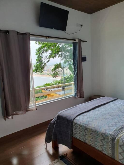 Por De Sol No Mar Da Cama Villa Caraguatatuba Ngoại thất bức ảnh